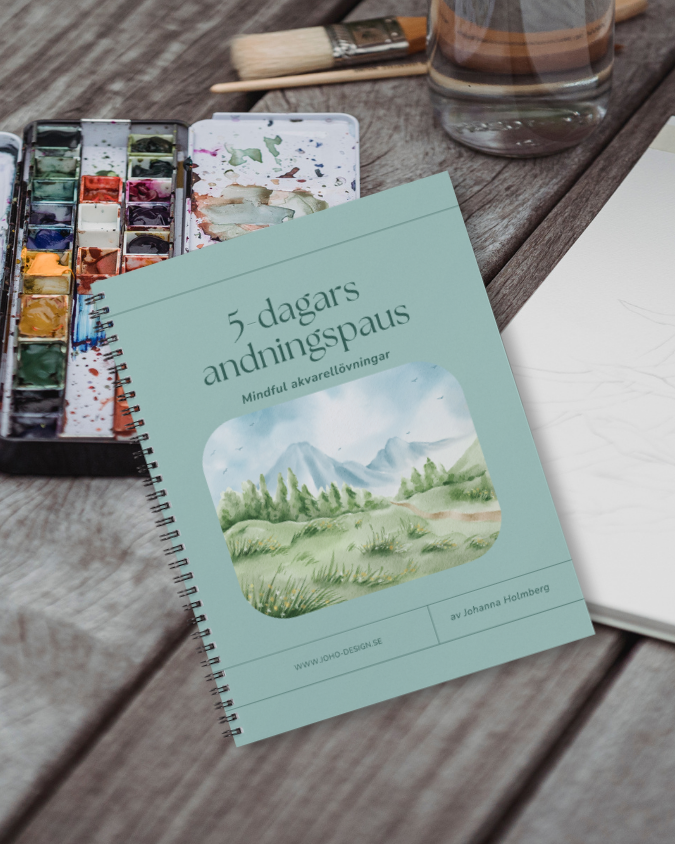 5 dagars Andningspaus - Mindful akvarell