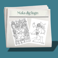 Måla dig lugn - digitala målarsidor 2-pack